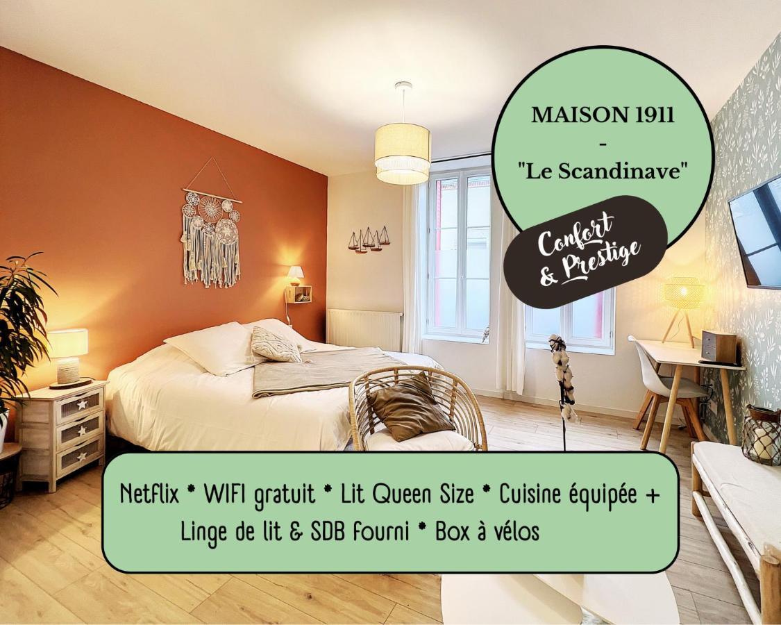 Appart Le Scandinave - Maison 1911 - Confort & Prestige Gien Εξωτερικό φωτογραφία